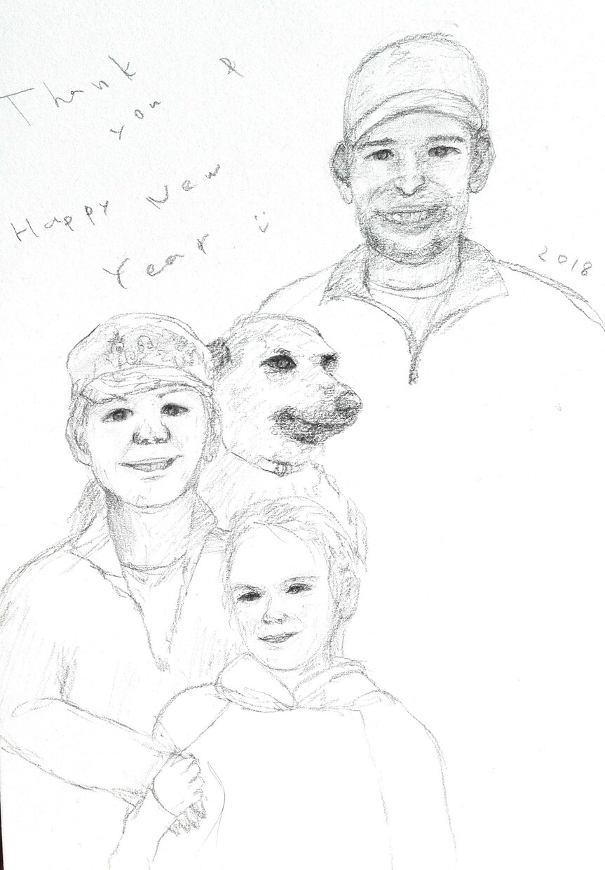 似顔絵描きます お好きな色を教えてください、そちらの色味で制作します イメージ6