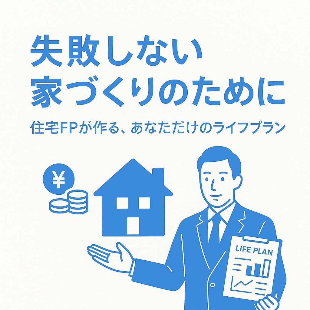 住宅購入前のライフプランを作成します ローン破綻しない為の住宅購入予算を算定しましょう イメージ1