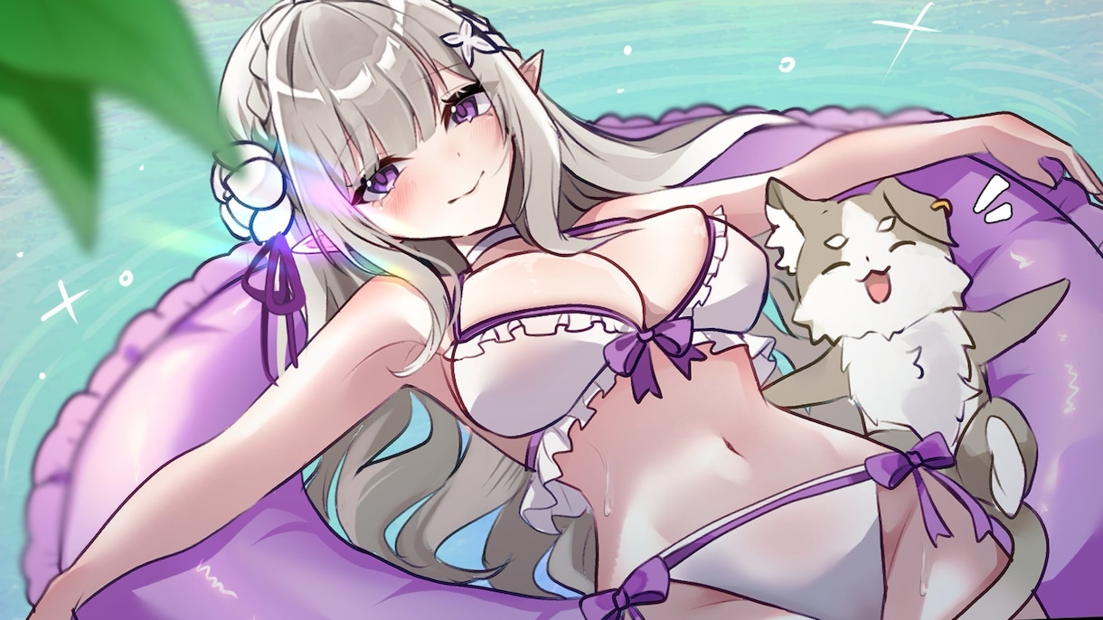 幅広く使えるイラスト制作致します SNSアイコン、サムネイル、壁紙、1枚絵、グッズ等 イメージ3