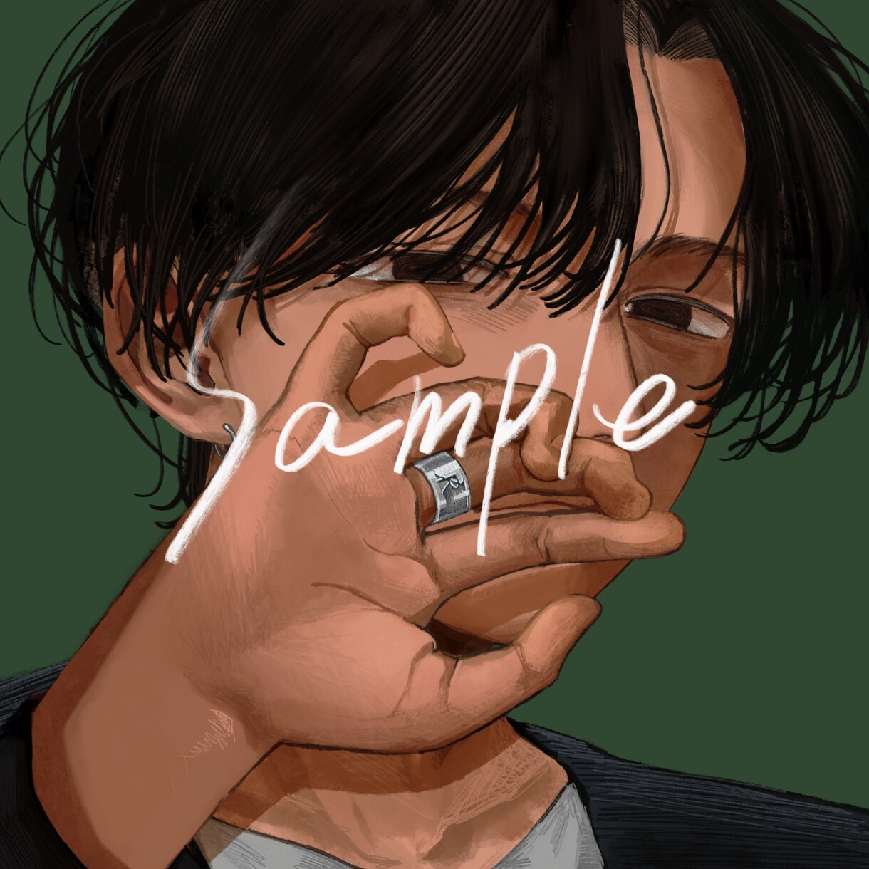SNSアイコン作成します あなた用のイラストを描きます。 イメージ8