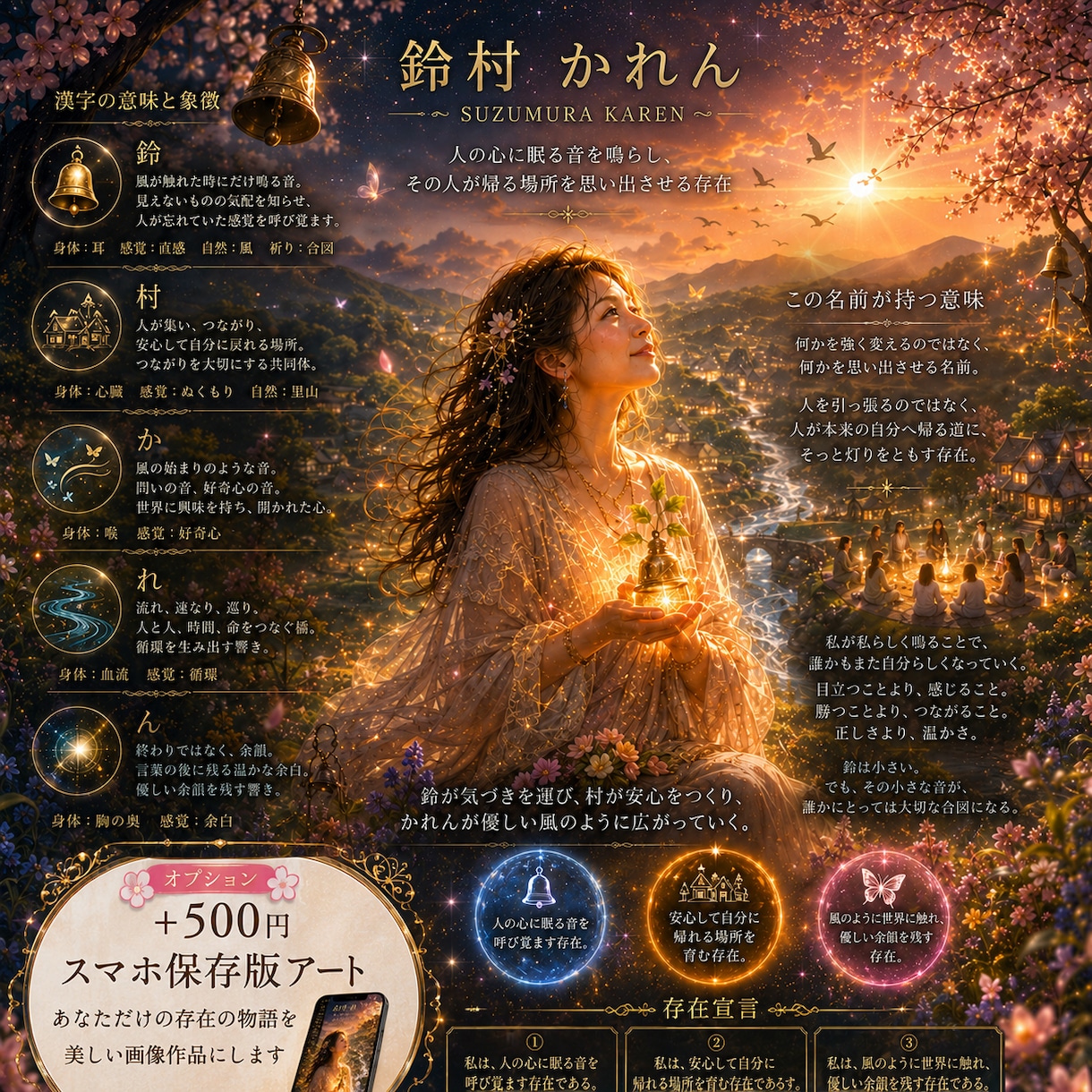 名前に宿る意味を言葉にします 私は何者なのか。その答えを名前の中に探します イメージ2