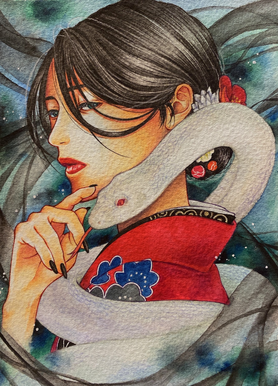 完全手描きのイラスト承ります 厚塗りの水彩着色が得意です。あなたのイメージをイラストに！ イメージ2