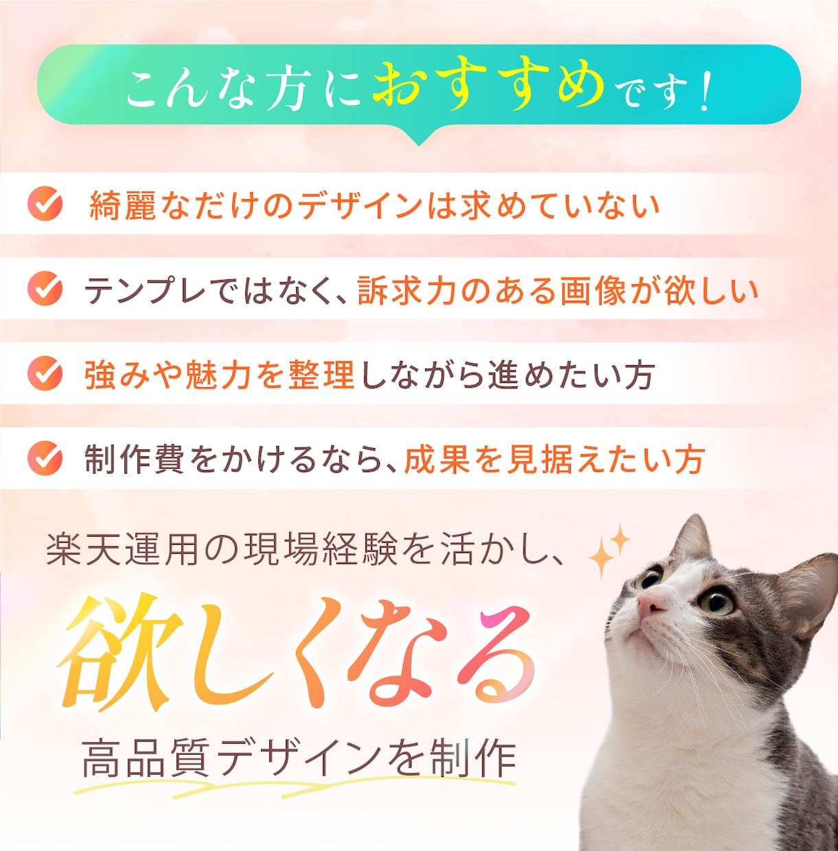 先着2社様★楽天経験者が商品画像制作します 今だけ1枚3,000円【成果へ繋ぐ】SEOも可能★丸投げOK イメージ2