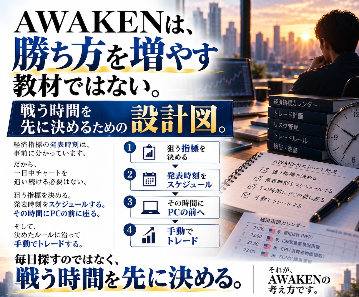 FX経済指標だけ狙う兼業トレード手法教えます 予想不要・チャート分析不要・張り付き不要｜発表の瞬間だけ狙う イメージ7