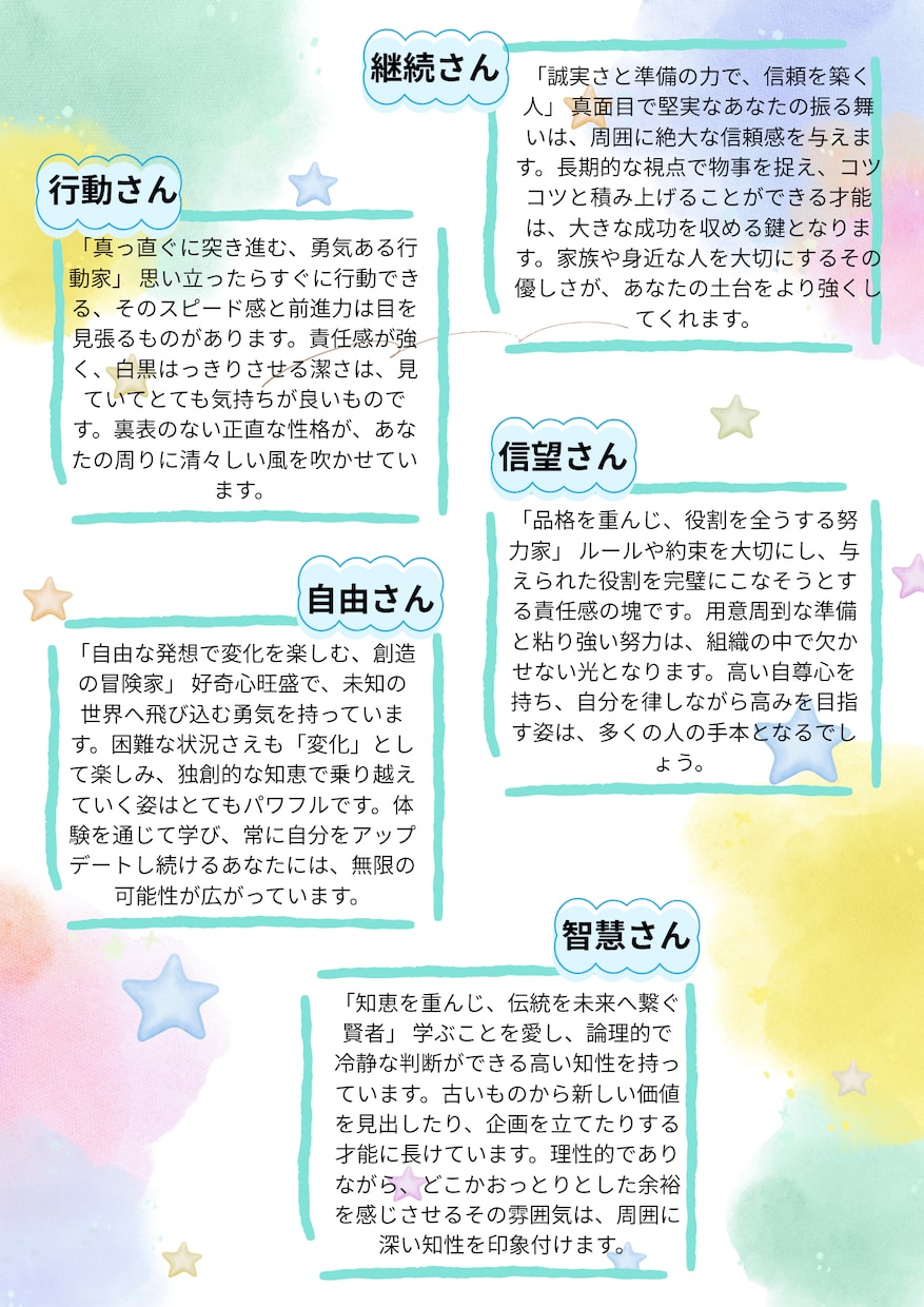 生年月日から紐解くあなただけの魂を読み解きます 運命のヒントをあなたの心にそっと届け、迷いを晴らします イメージ10