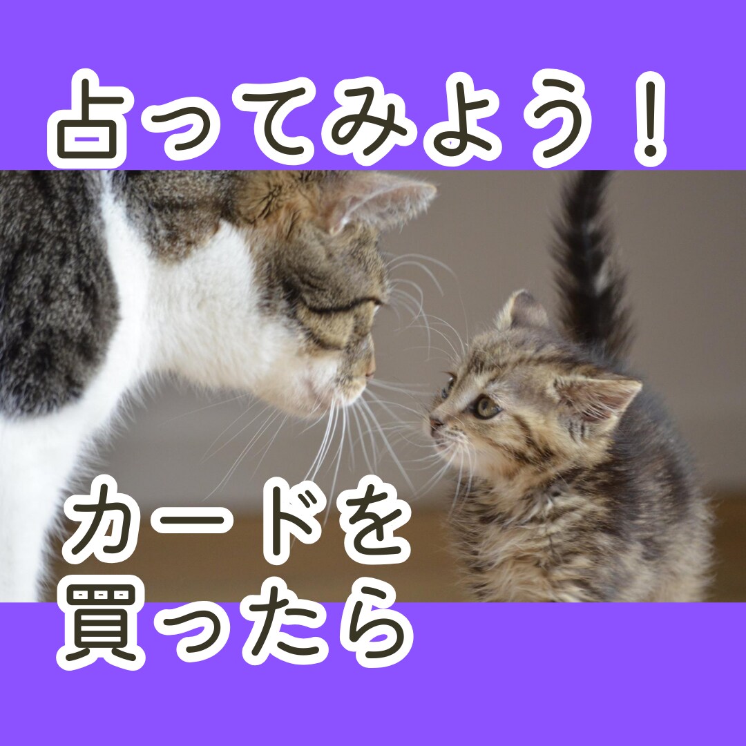 タロット初心者！気軽にカードを読む練習2回やります カード購入した講座を受けたという方✿まずは占ってみませんか！ イメージ1