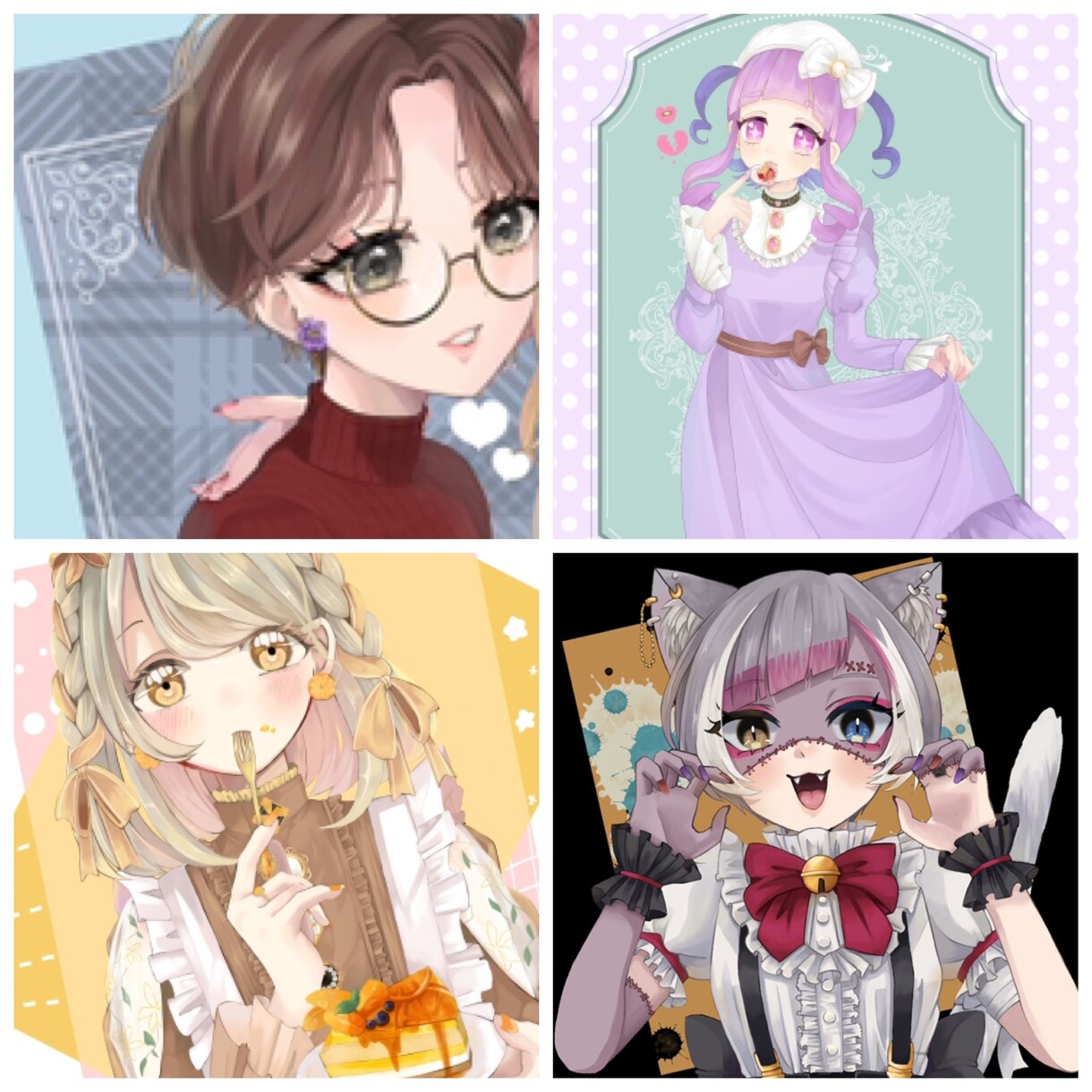 厚塗りならではの優しいイラストお描きします かわいい女の子や綺麗な女の人、優しい男の子をお描きします＊ イメージ7