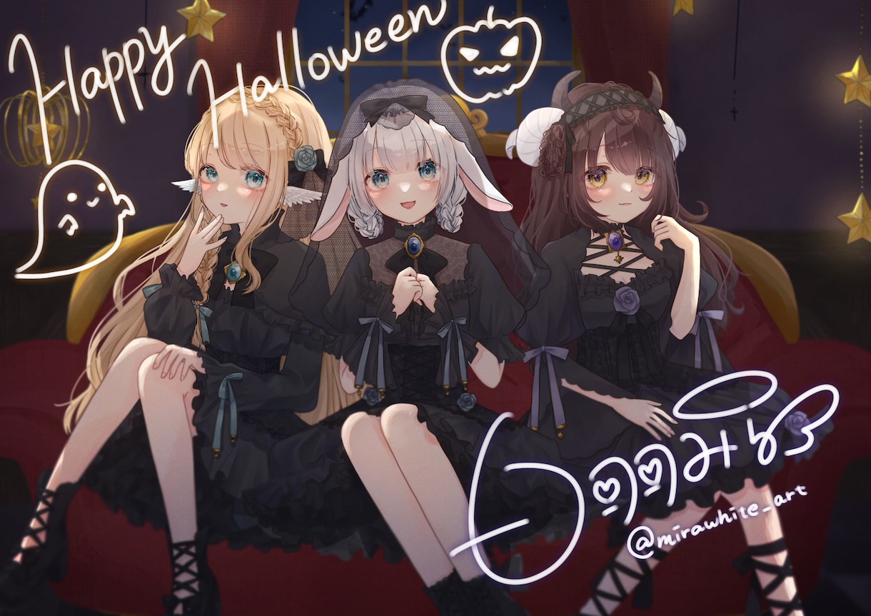 一枚絵描きます 動画絵、壁紙など大きめのイラストです イメージ1
