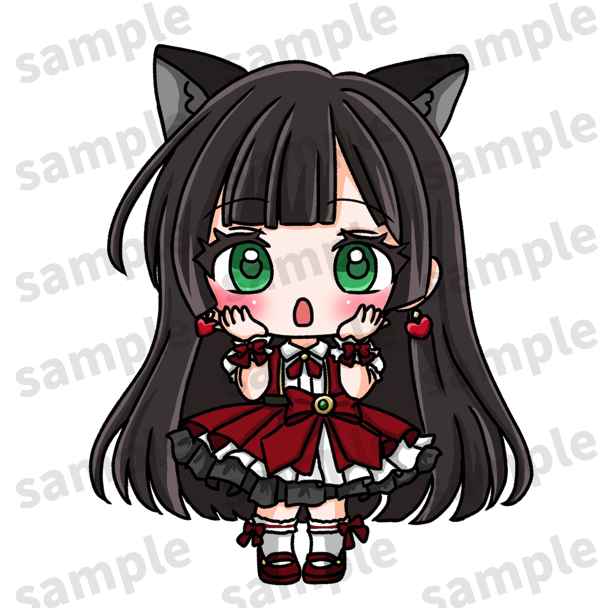 ポップで可愛いミニキャライラストを描きます 商用利用可！ポップなタッチでイラストを制作します！ イメージ2
