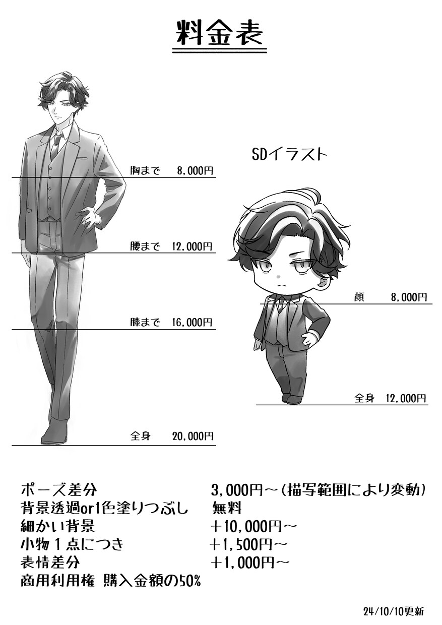 可愛い・かっこいいキャラを描きます あなた用のイケメン＆美少女描きます。 イメージ6
