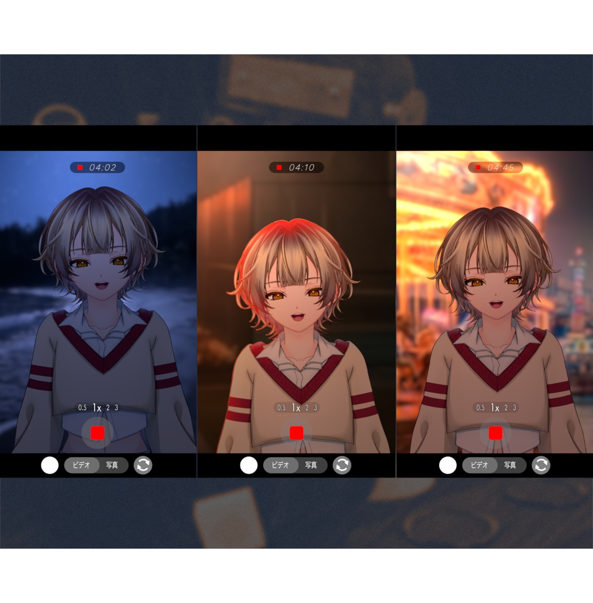 Vtuber様向け実写風歌ってみたショート作ります にじさんじ等大手実績｜高品質MIX＋ショート動画｜納期3日◎ イメージ10
