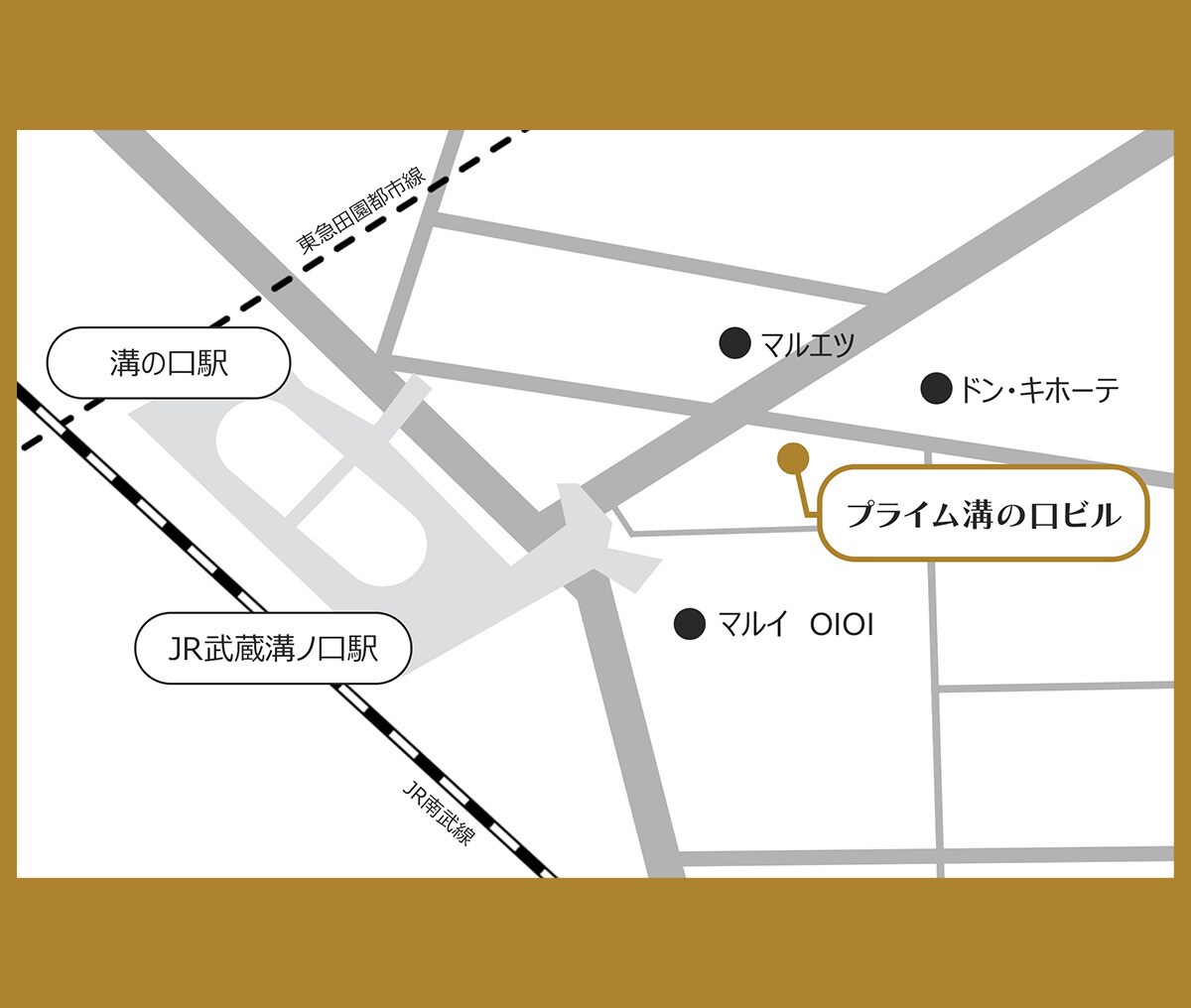 シンプルな【簡易地図】制作します シンプルで分かりやすい地図をチラシやポスター、名刺に！ イメージ6