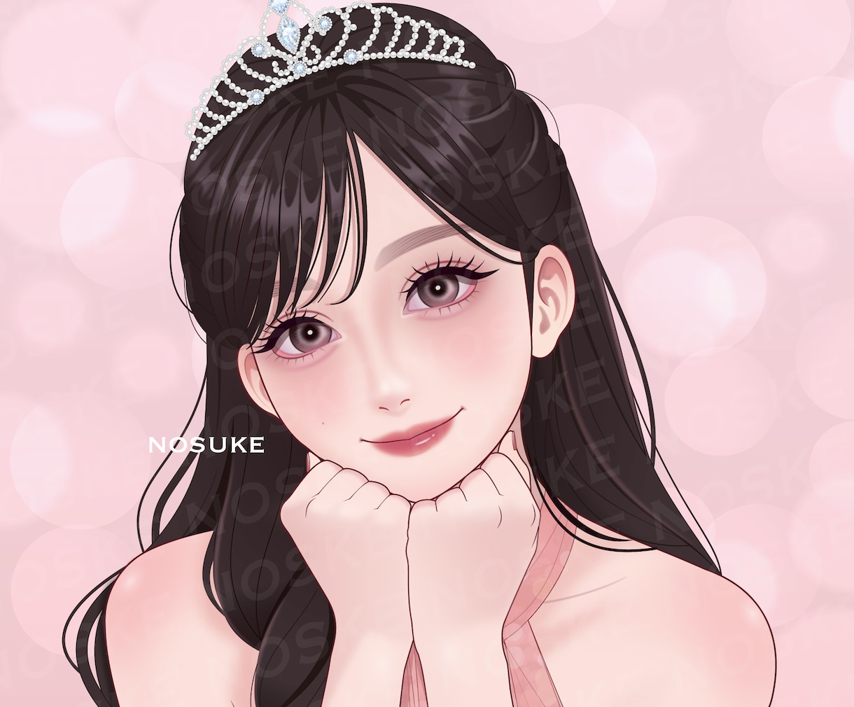 商用可❣️ポップでかわいい女の子のイラスト描きます 配信背景／アイコン／ヘッダー／一枚絵／グッズ／プレゼントにも イメージ8