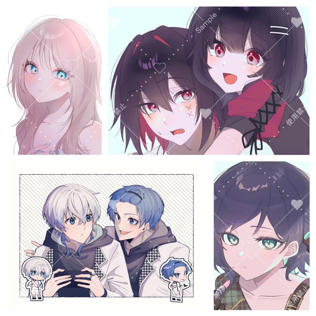 イラストオーダー受け付けます 夢絵・TRPG・商用利用ok！ご相談ください イメージ3