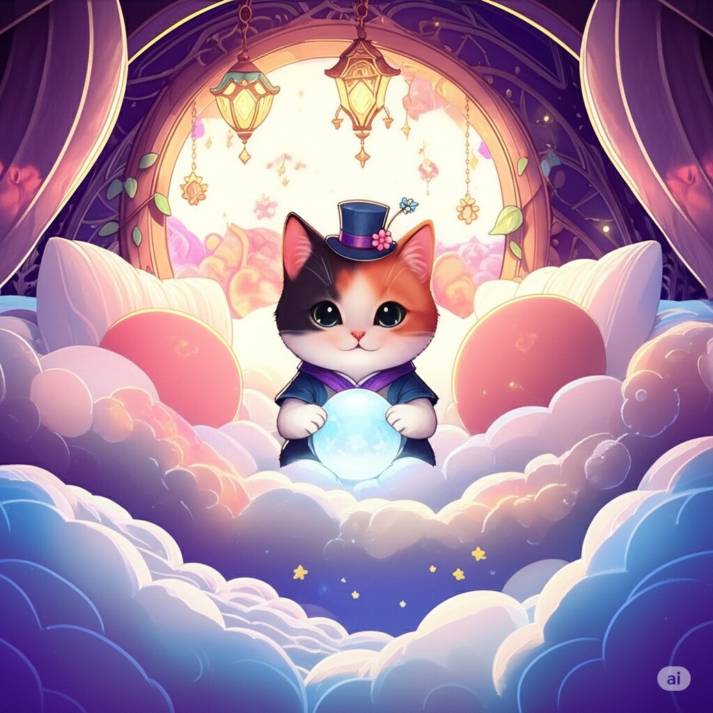 ねこの夢占いで癒しを届けます あなたの夢、ねこが読み解く不思議なメッセージ！ イメージ1