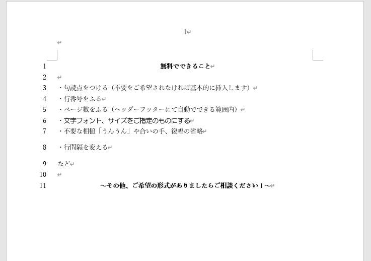 1分75円！安心丁寧！音声文字起こしを代行します 最短当日！実績多数！動画も音声も素早く文字化します イメージ4