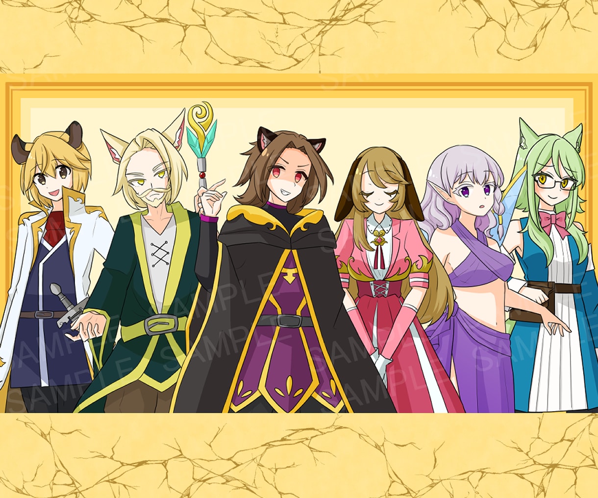 膝上までの立ち絵を描きます オーダーメイドの立ち絵制作します イメージ2