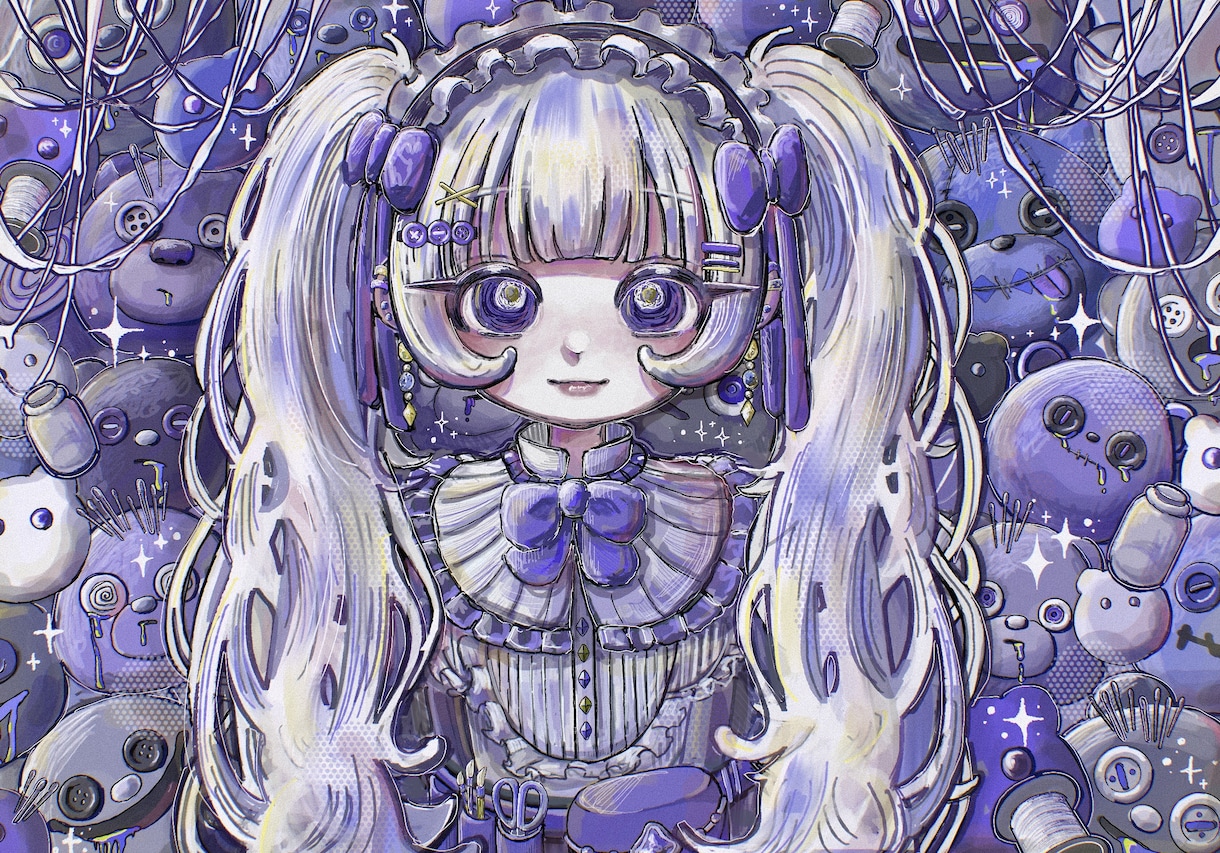 ワクワクするようなかわいいイラストを描きます 色遣いに特にこだわってます♪ご依頼に合わせて対応いたします！ イメージ8