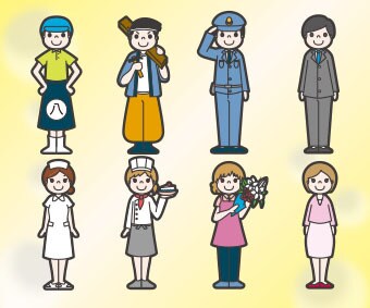 DTPデザイナーが丁度いいイラストを作ります ベクターデータで作成しているから印刷に最適なデータで納品 イメージ2