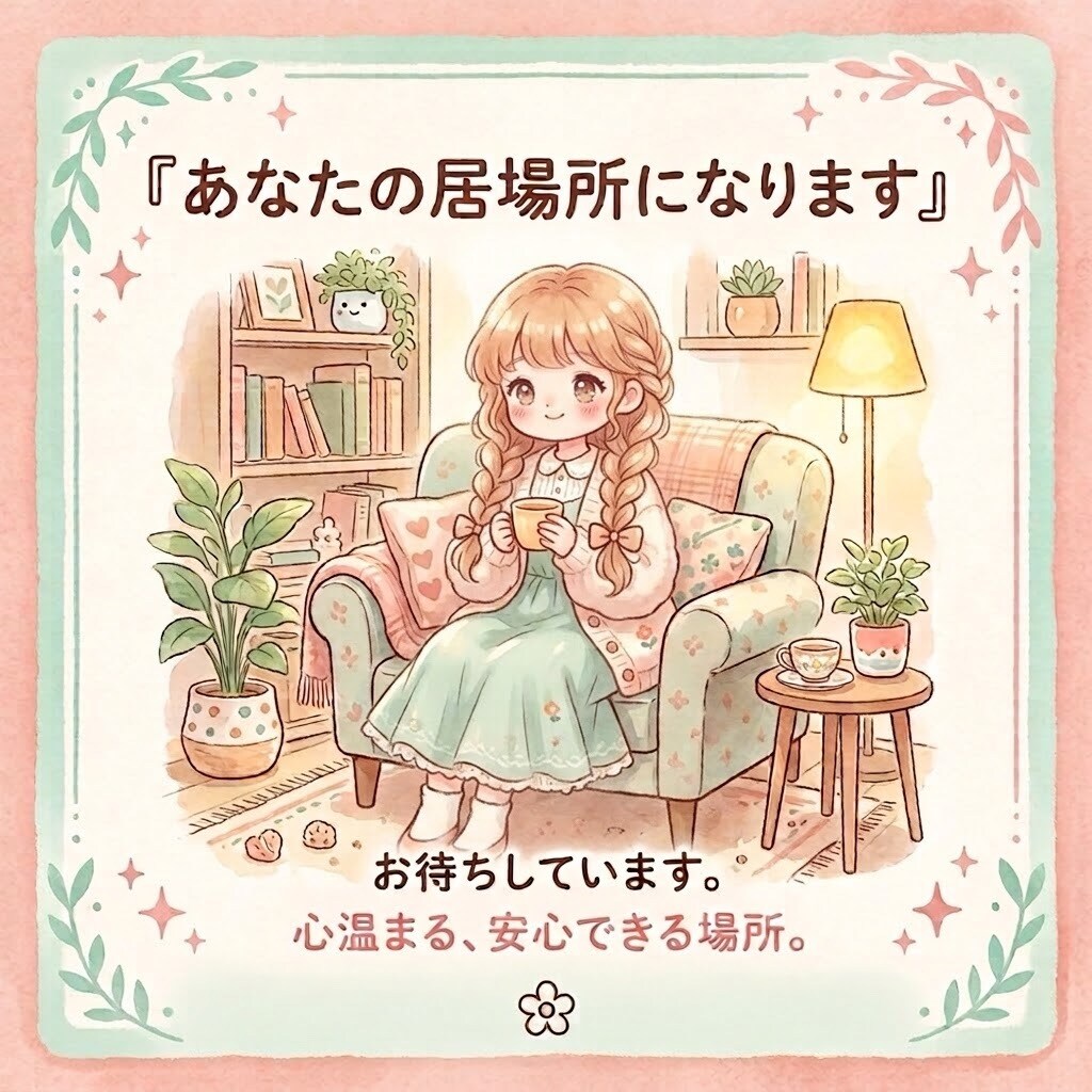 あなたの居場所になります 7日間チャットでお話！家族のような感覚でお話しします☺️ イメージ1