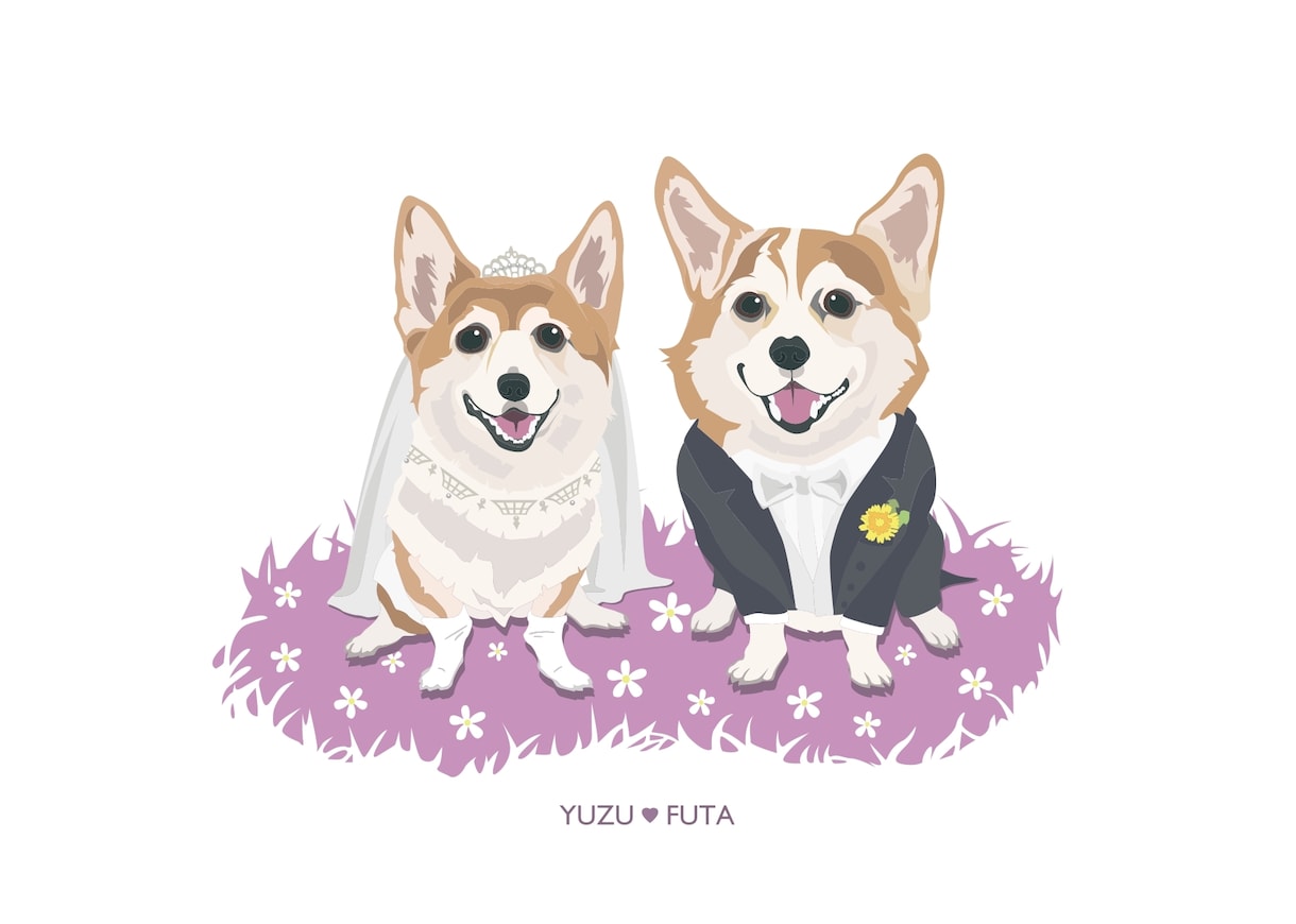 ペットのイラストを魅力的に描きます 特徴を捉えつつ、愛らしくデフォルメをします！ イメージ2