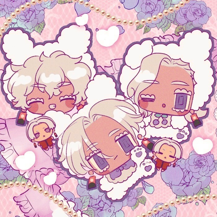 SNS等のアイコン作成致します 少しレトロチックでキラキラなイラストが得意です(☆‪꒳☆) イメージ2