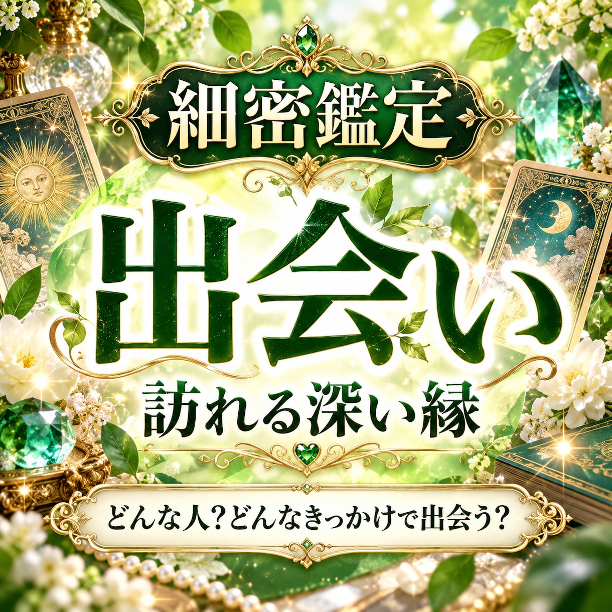 これから出会う人の特徴と深いご縁を霊感で占います どんな人と、どんなきっかけで出会う？ご縁の特徴を丁寧に鑑定 イメージ1