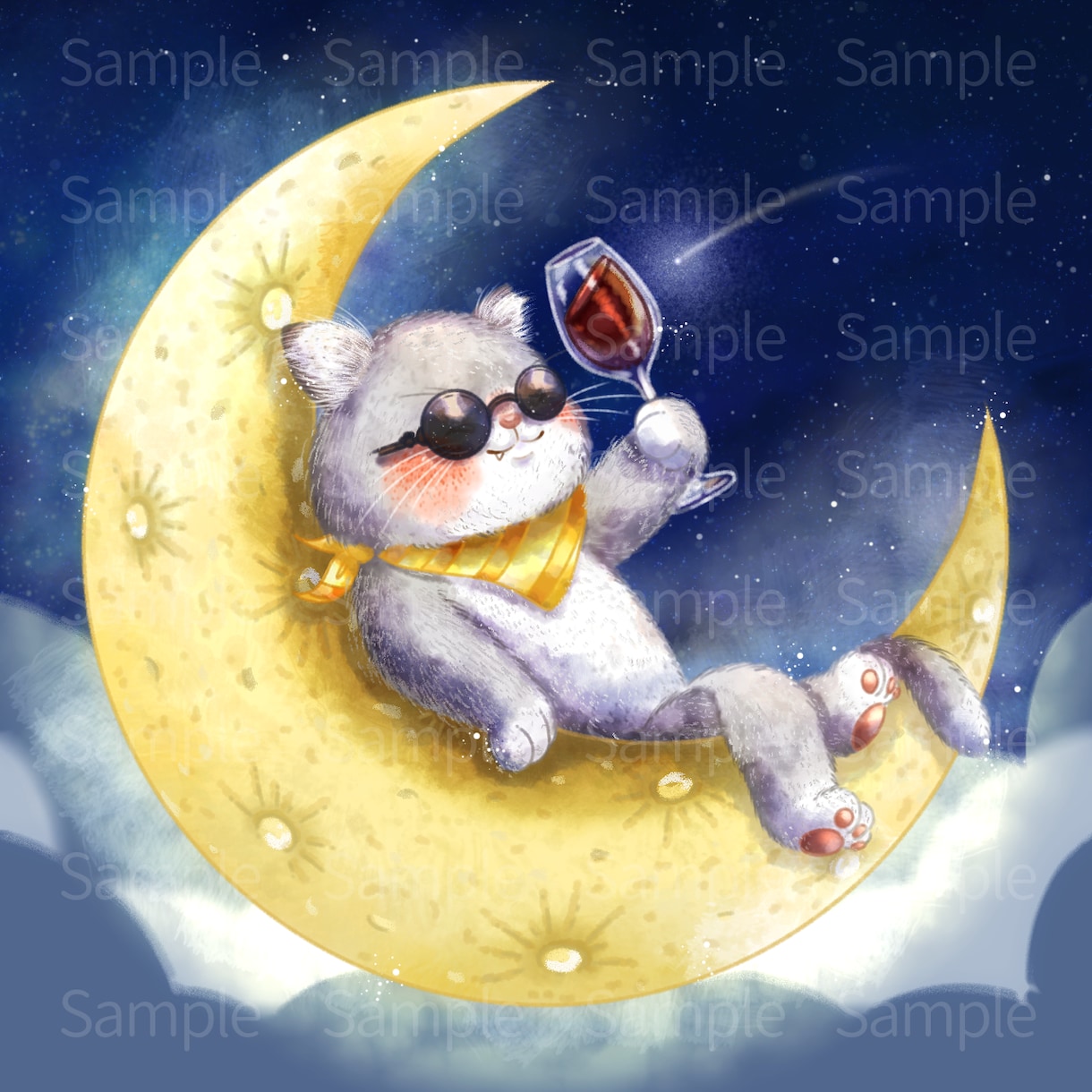 ほわっとかわいい癒し系イラストお描きします 美大卒イラストレーターがあなたのSNSにほっこり癒しをお届け イメージ3