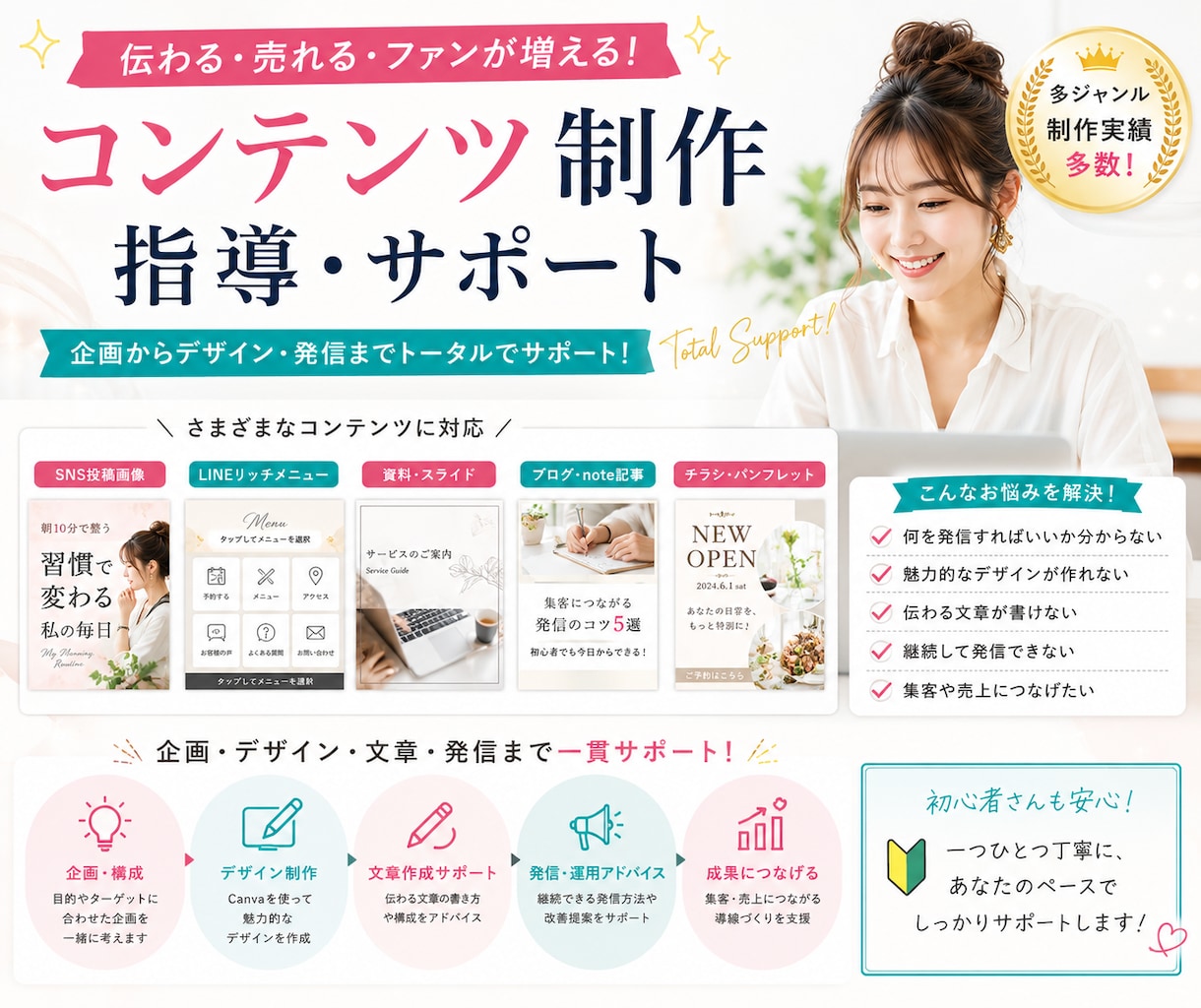 初心者も可能！webスキル教えます 伴奏型Webデザイン•AIスキルコーチ イメージ4