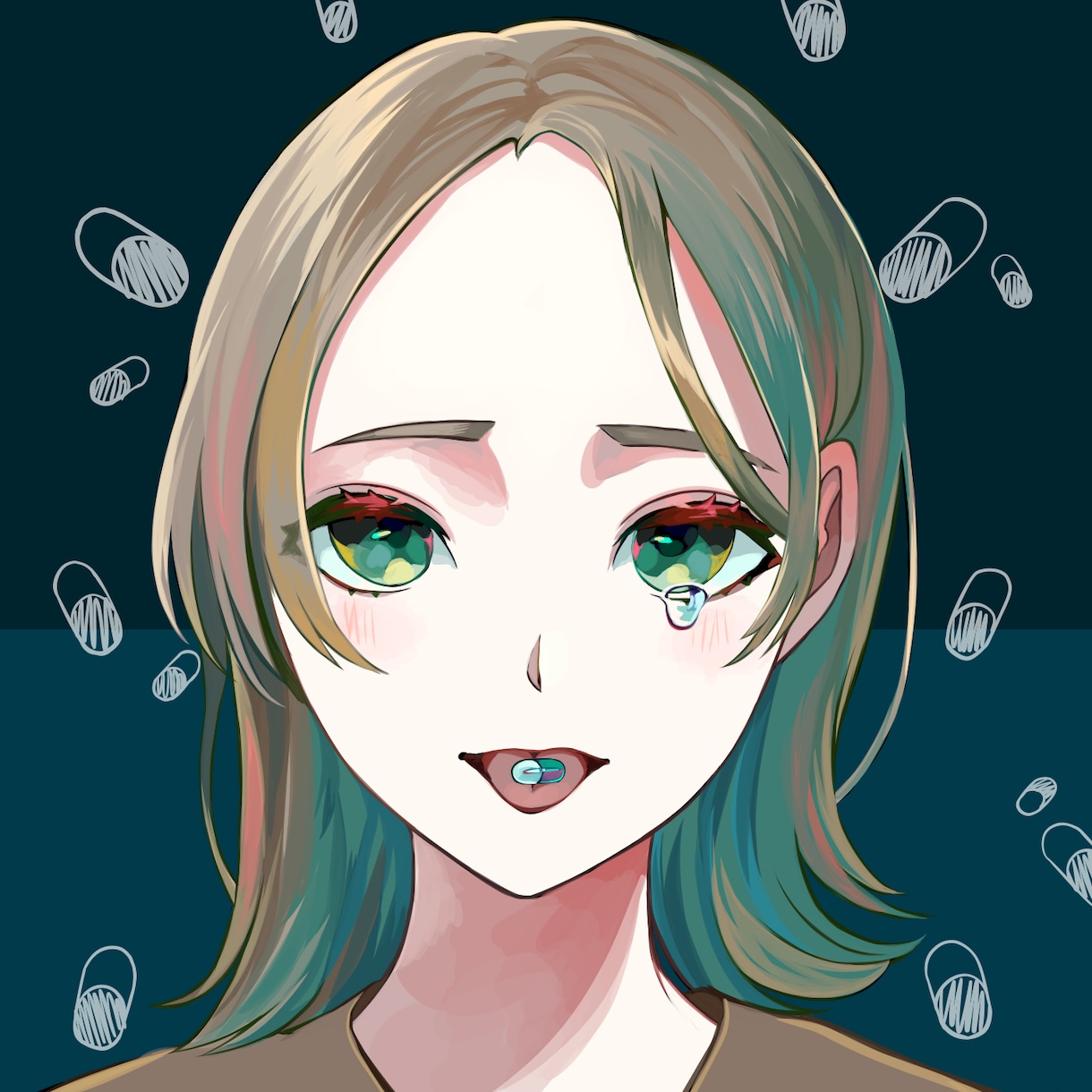 SNS映えするアイコン描きます 幅広い絵柄の中からお好きな絵柄でお描きします♪ イメージ7