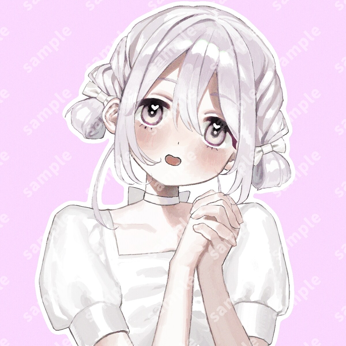 SNSで使えるアイコンお描きします SNS等で使用できるあなただけのかわいいオリジナルアイコン イメージ1