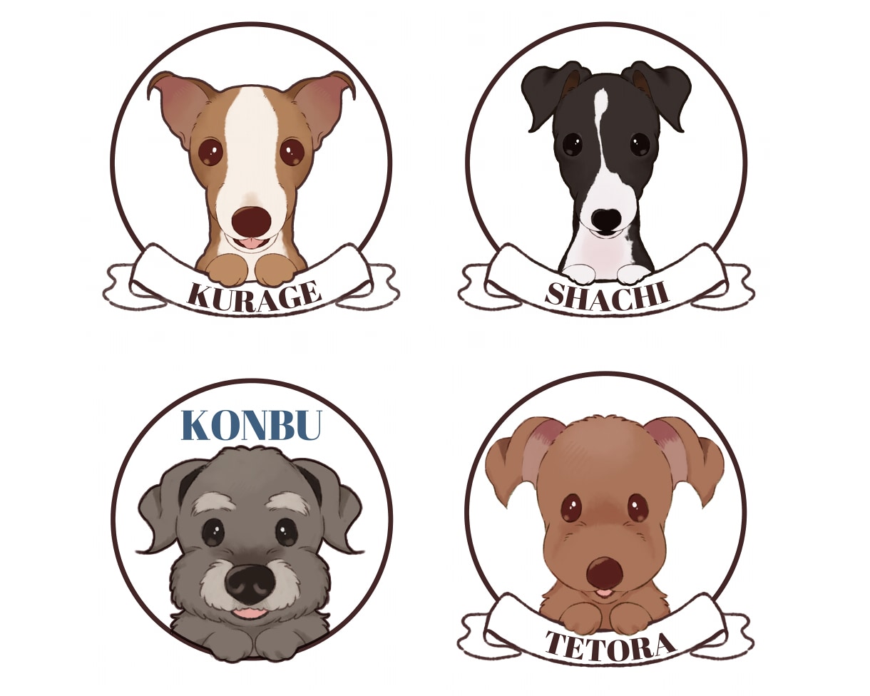 ちびキャラ*ペットや動物デフォルメイラスト描きます 【商用利用可】ゆるく可愛く使いやすく、ちびキャラ化 イメージ5