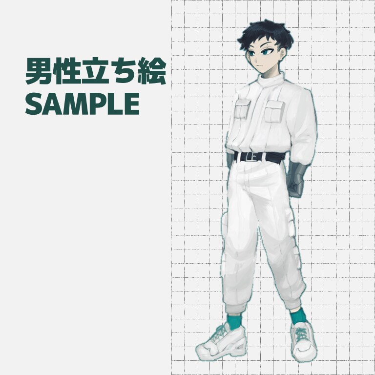 特別価格で立ち絵イラスト制作承ります 暖かみのある厚塗りイラストで立ち絵を制作いたします！ イメージ6