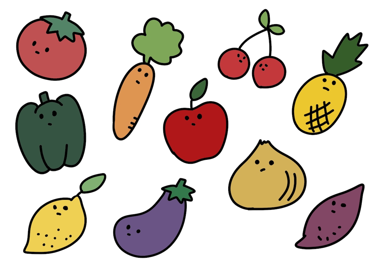 ゆるいイラスト5点セットで描きます イラスト5点で3000円になります！ イメージ2