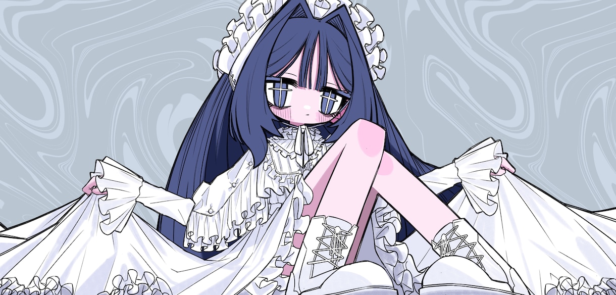 あなただけの可愛いイラスト制作します 歌みた/MV/アイコン/ヘッダーなどに使えるイラスト作成！ イメージ1