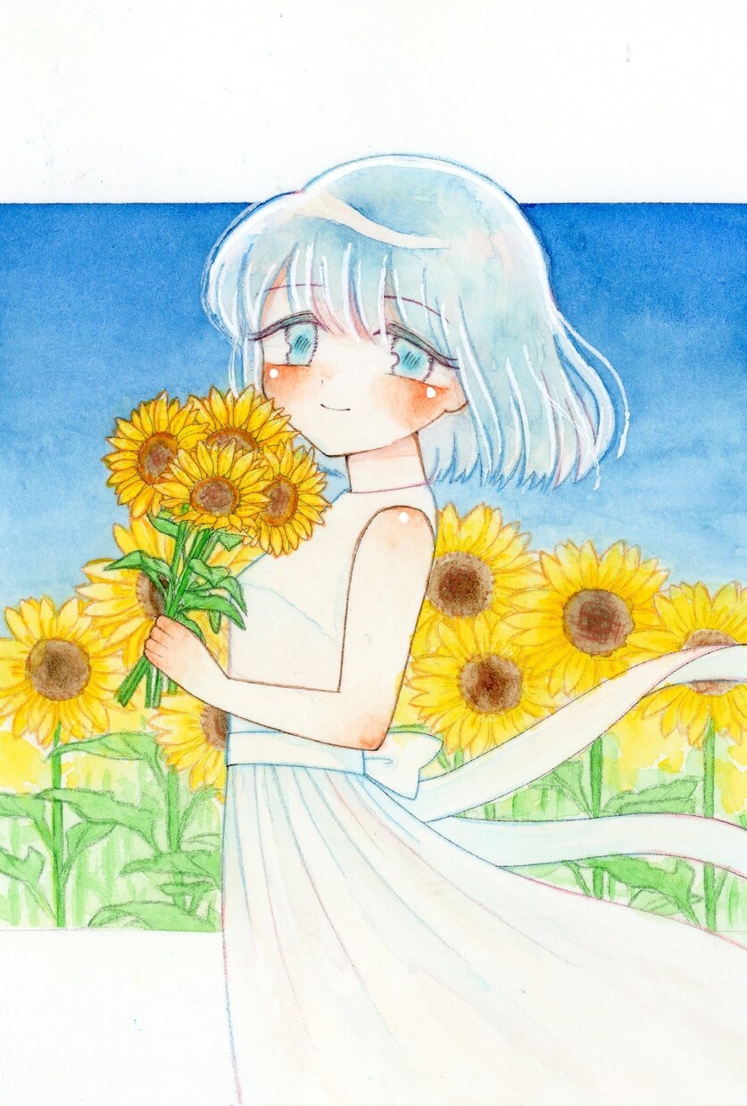 やさしい透明水彩アイコン描きます 透明水彩で、あなただけのやさしい世界を描きます イメージ2