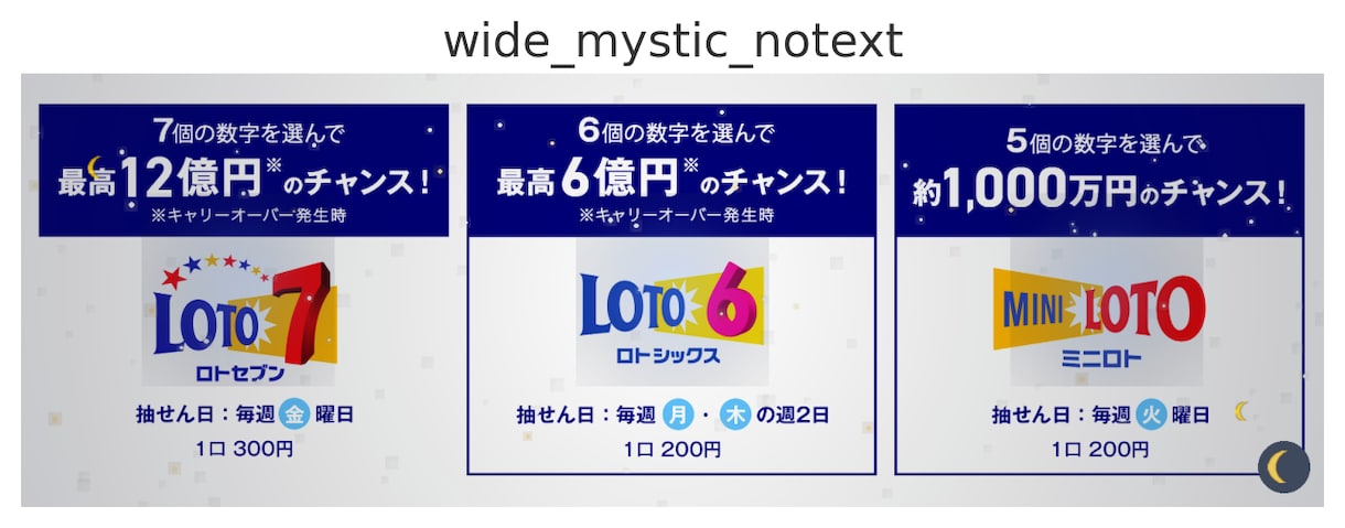 ロトのバックテストを繰り返した直近傾向で選びます データで“迷い”を減らすロト提案 イメージ1