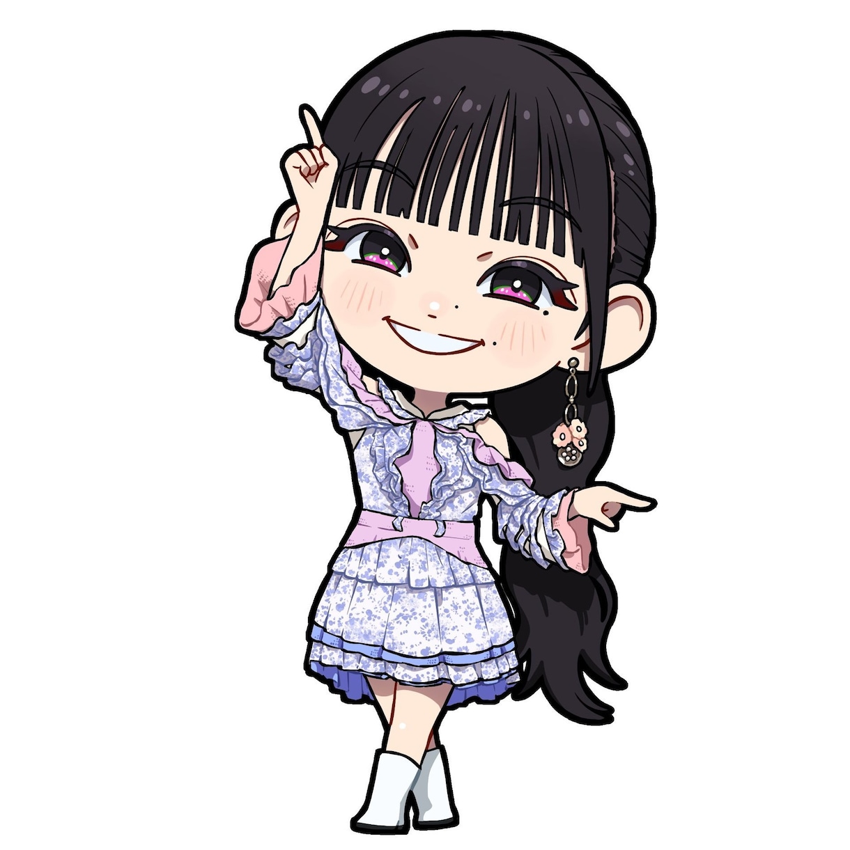 女の子のデフォルメイラスト描きます アイドルのイラストを得意としているマンガ家です。 イメージ3