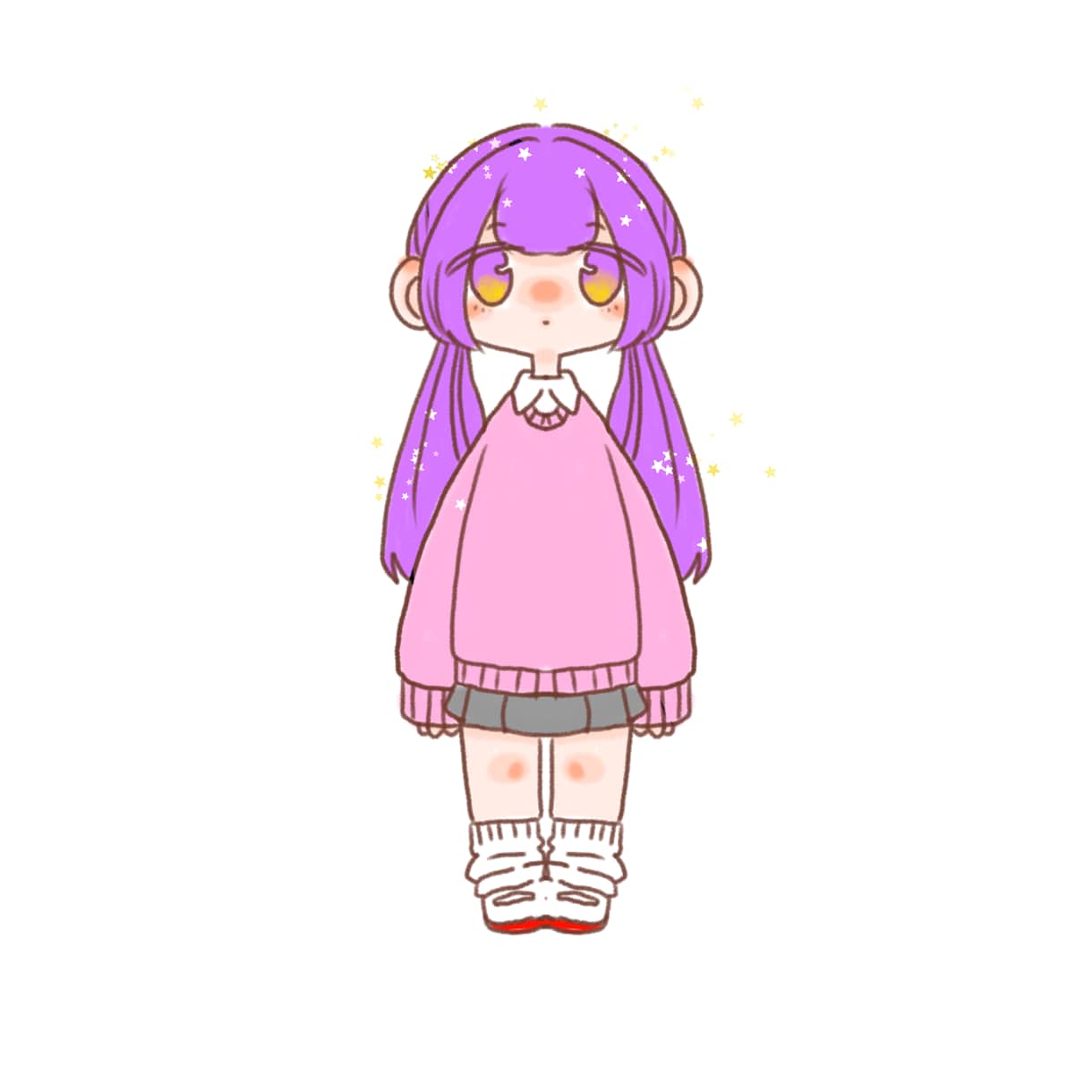 ちびかわいい子たちのイラスト描きます SNSのアイコン等に使えるちびキャラのイラストを作成します イメージ1
