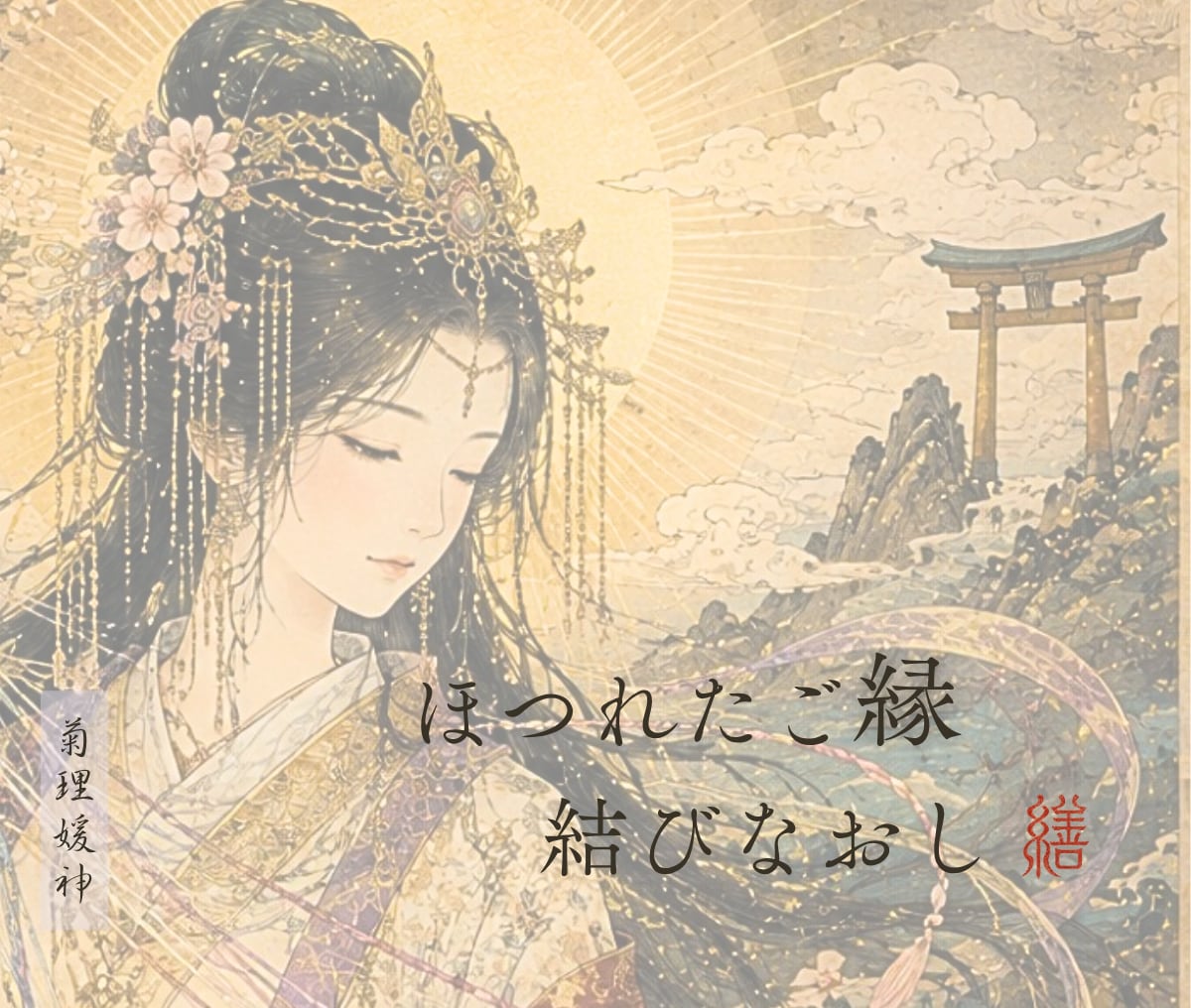 ほつれたご縁の流れを結びなおし、状況好転に導きます 恋愛・復縁・複雑なご関係・人間関係・誰にも言えないお悩み イメージ1