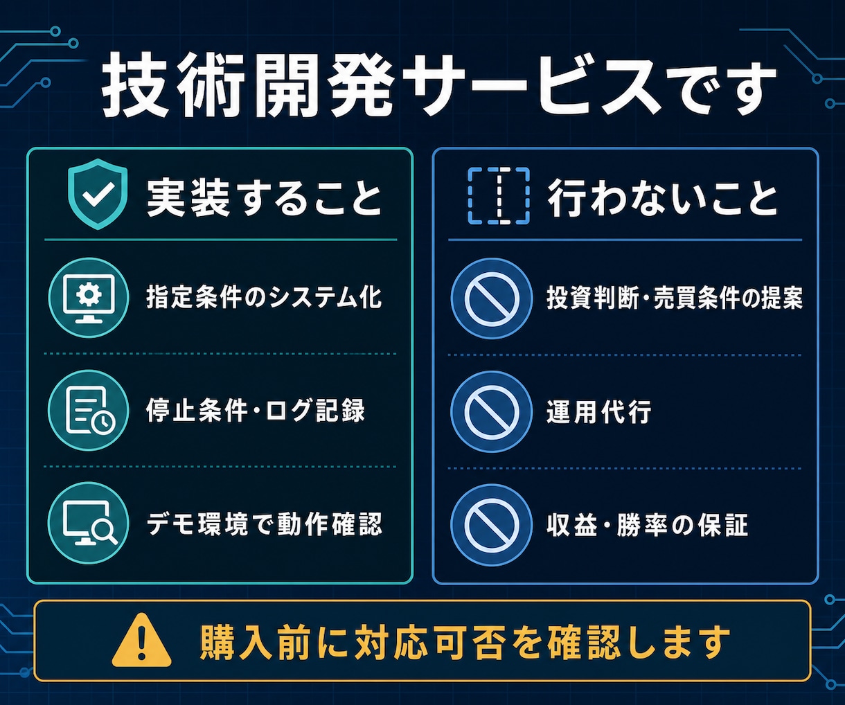 MT4サインツールを自動売買システム化します シグナル検出・停止制御・ログ記録まで個別設計 イメージ4