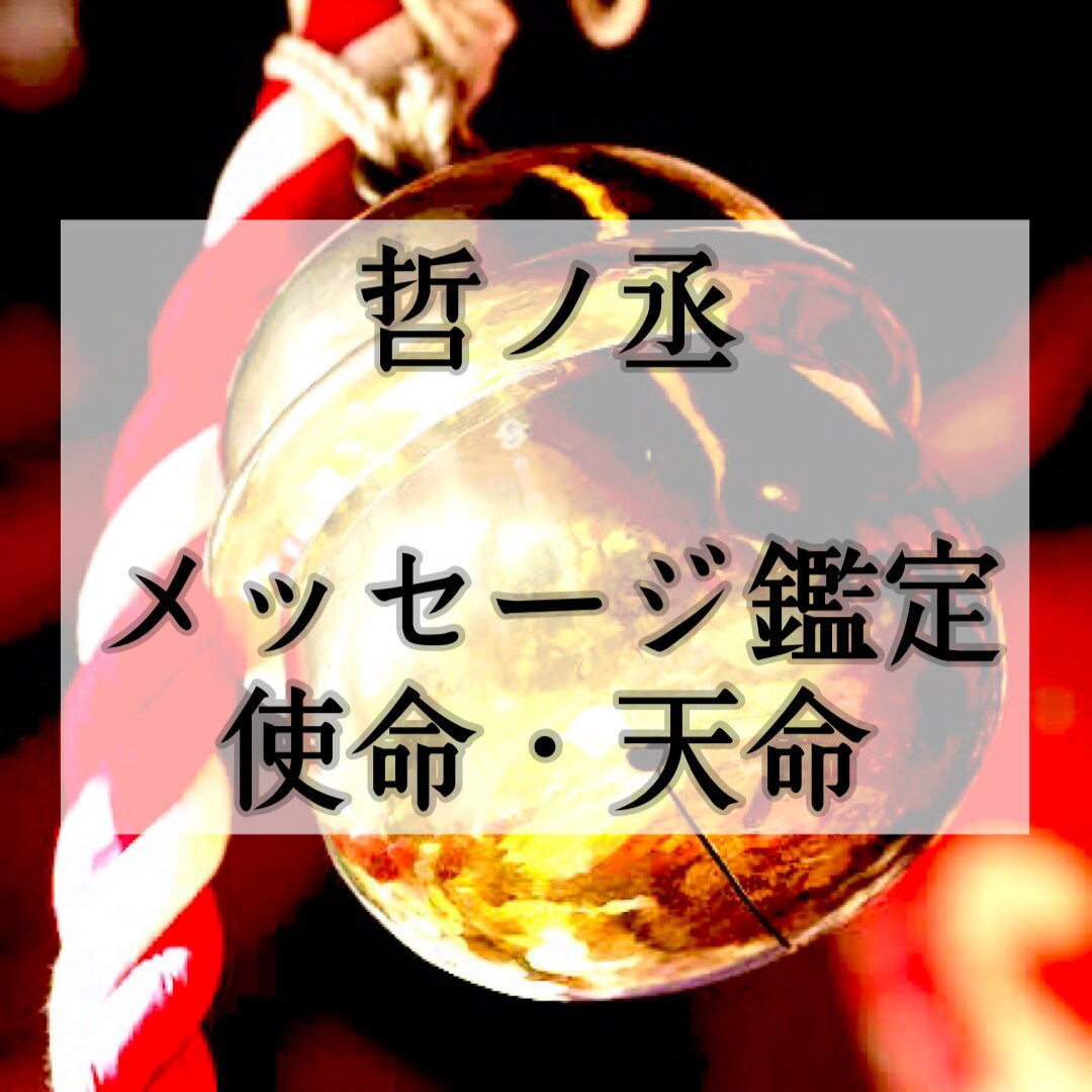 あなたが今世で成し遂げる天命・使命・宿命を見ます 【鑑定歴２０年】メッセージ鑑定・天命・使命・天職・才能開花 イメージ1