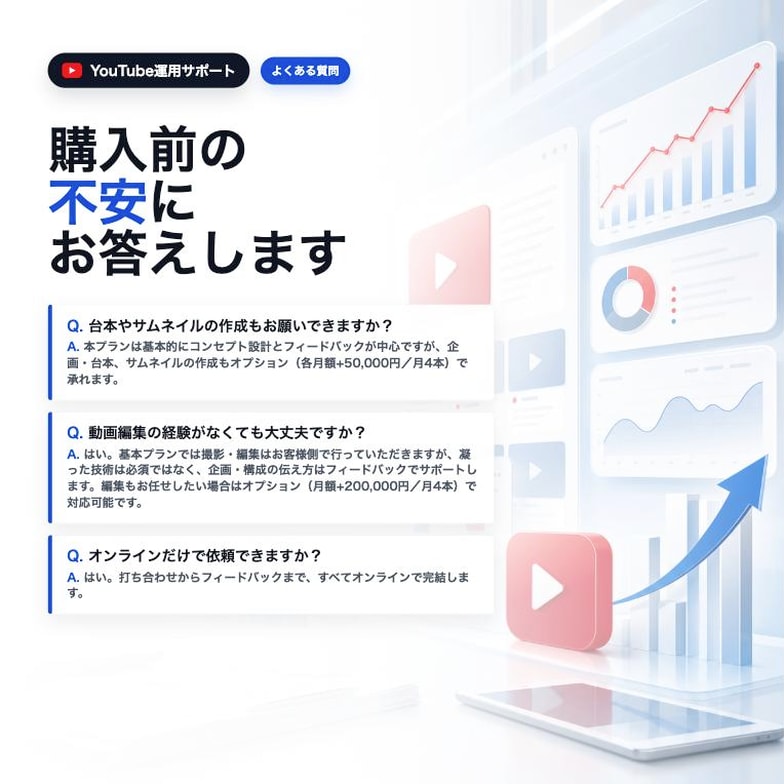 YouTubeの伸ばし方をビデオチャットで教えます YouTubeのプロがチャンネル運用を徹底的に伴走します！ イメージ8