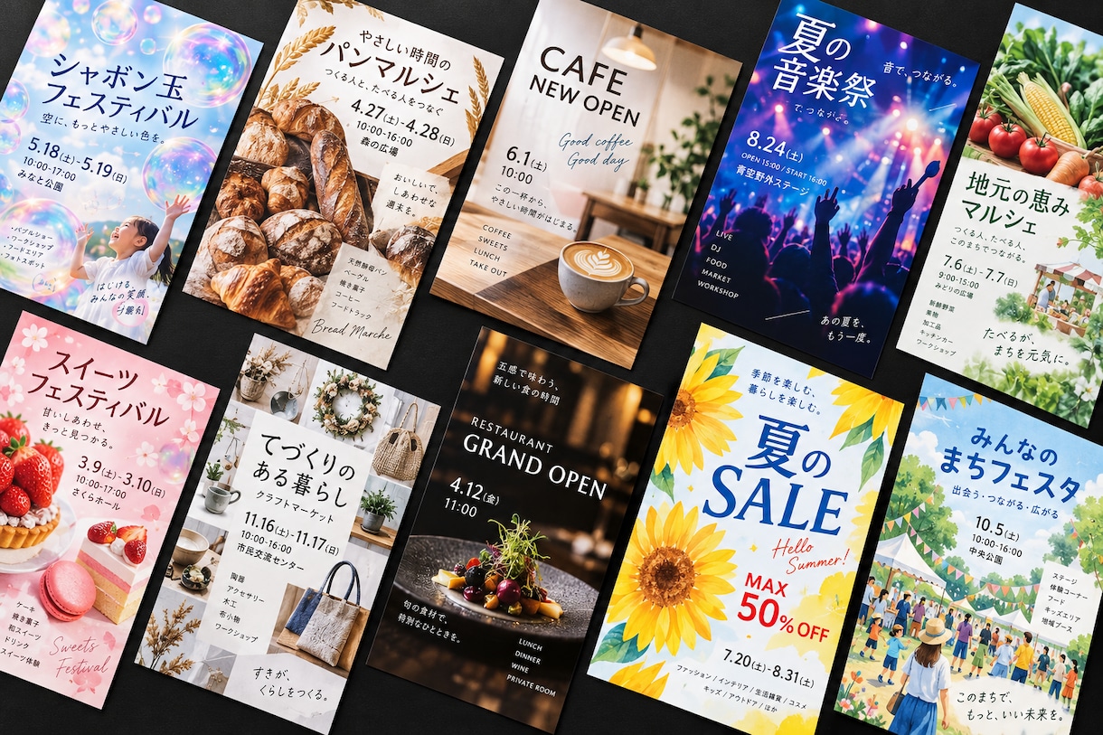 販売経験を活かし伝わるチラシを制作します 販売取引1,600件｜見た瞬間に惹き付ける情報設計を一枚に イメージ4