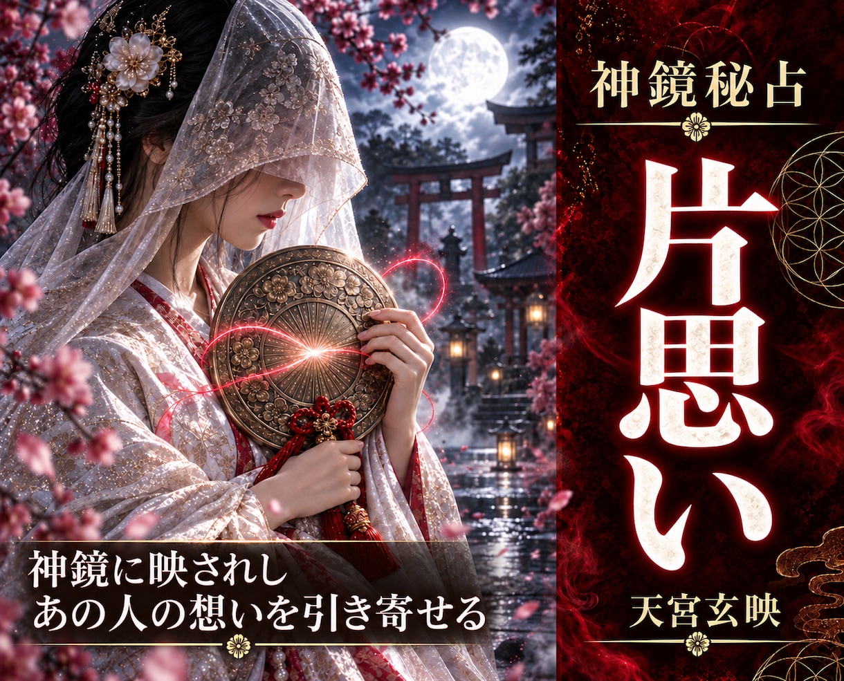 片思い♦彼の気持ちを引き寄せ｜恋を成就へ導きます 彼の秘めた本音と本心を透視し重なり合わないご縁を霊視鑑定 イメージ1