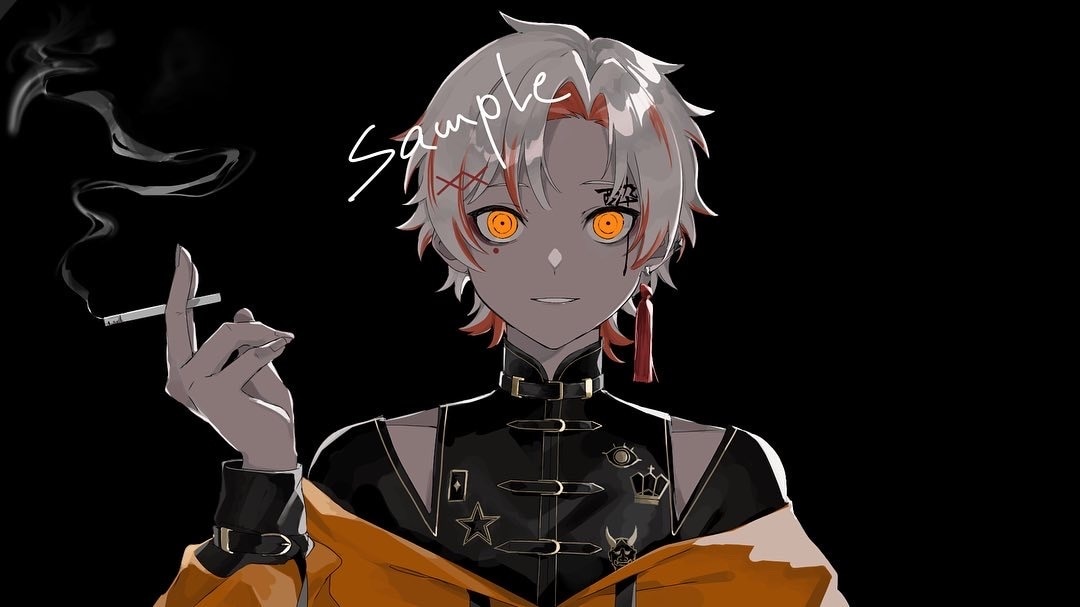 ポイント厚塗り・かっこ可愛イラストを作成いたします 歌ってみた、サムネイルなどにも！ イメージ5