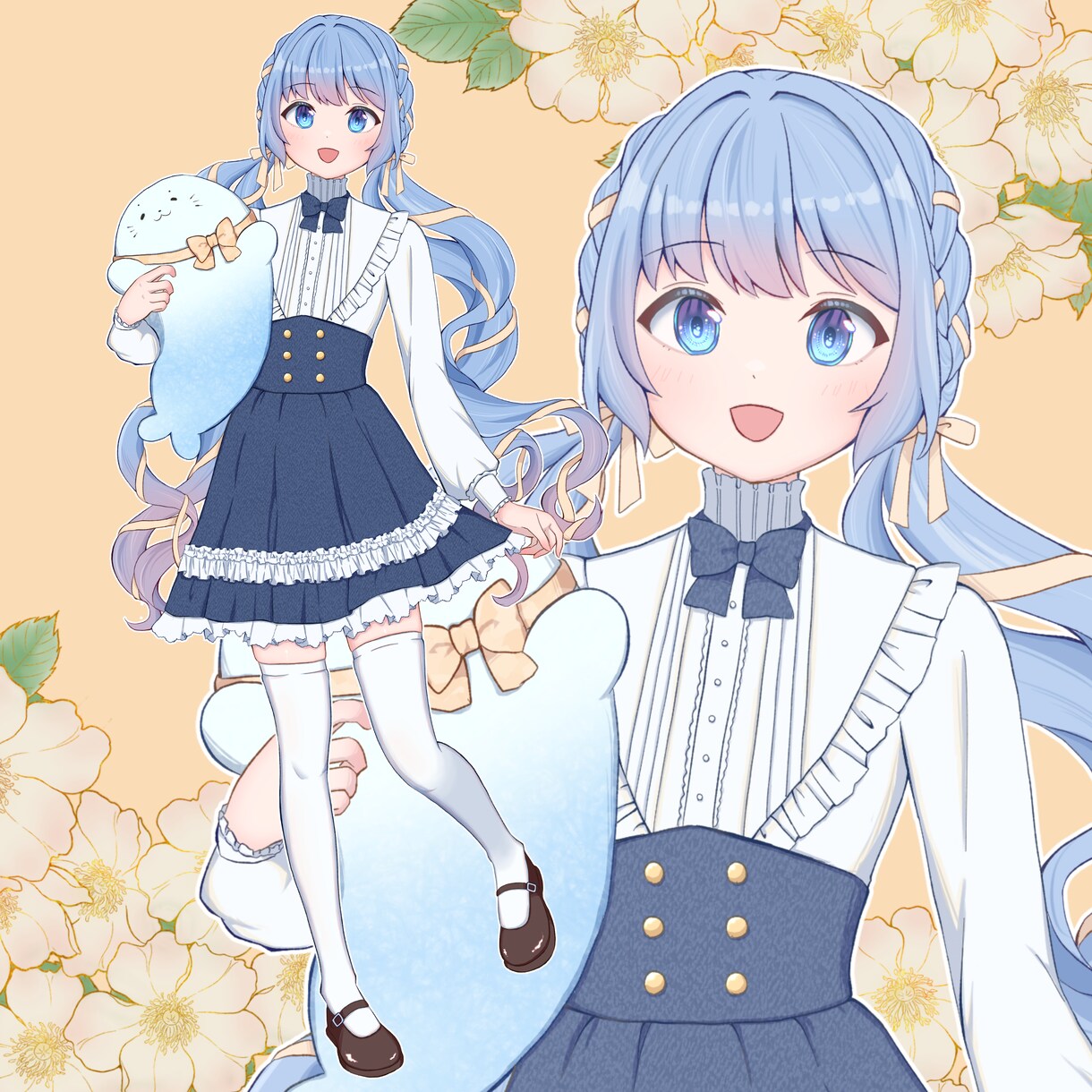 商用利用◎IRIAM等立ち絵制作します IRIAM動作確認込み！目を引く可愛くて柔らかい立ち絵 イメージ3