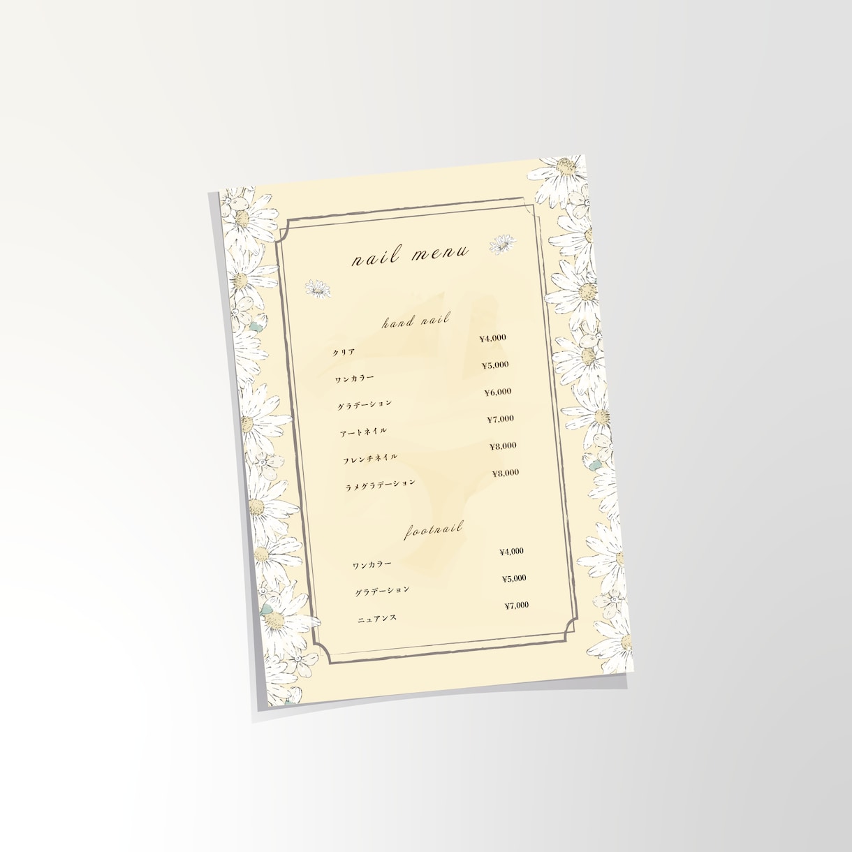 10名様限定！低価格でお洒落なメニュー表作成します お店の雰囲気に合った魅力を伝えるメニュー表をデザイン致します イメージ1