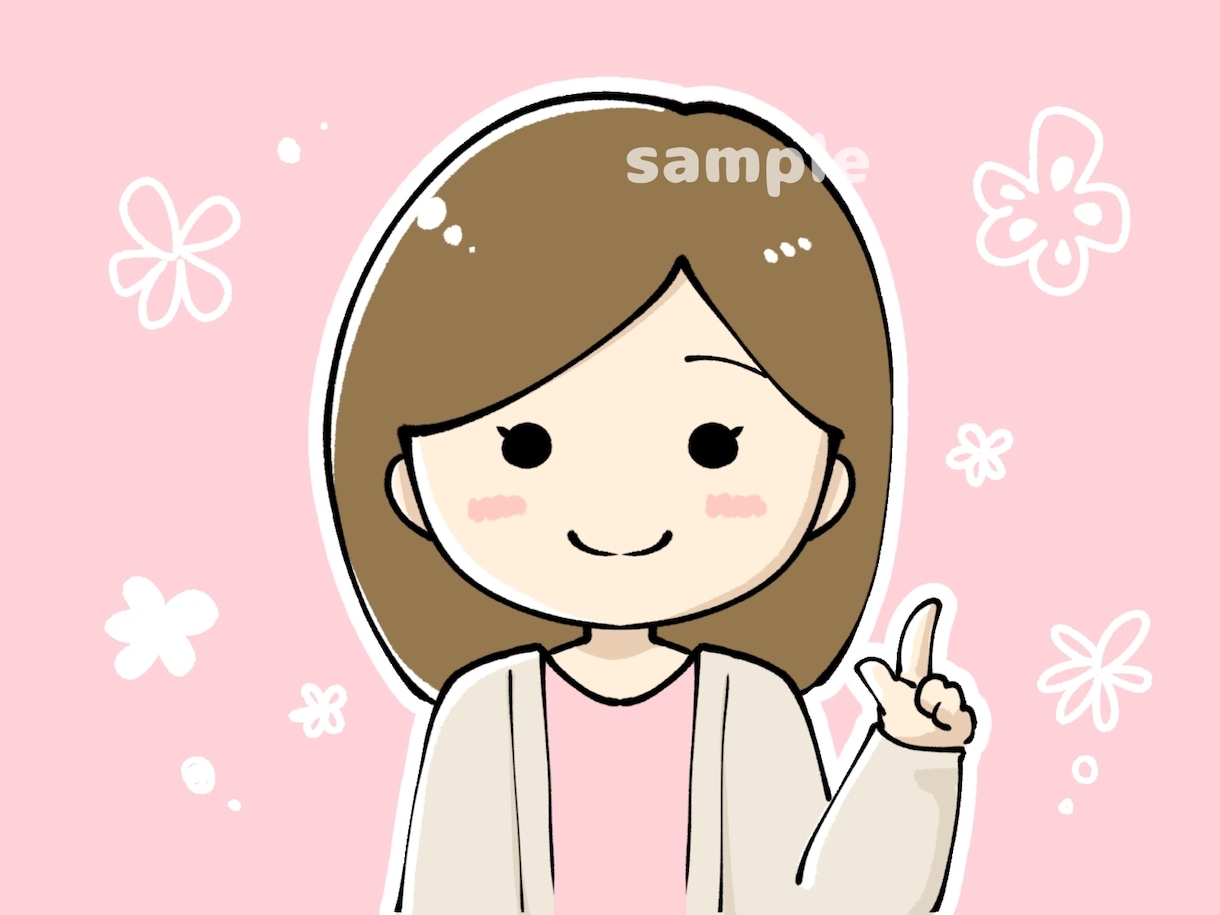 あなただけのシンプル素材イラスト作成します 挿絵、web、チラシ、ビジネス、動画などワンポイントに イメージ2