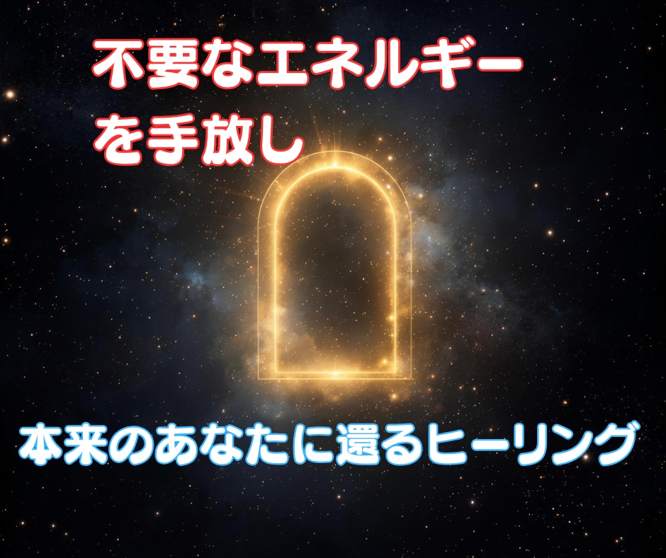 魂に刻まれた不要な制限コードを全解除します 真の自由と覚醒を取り戻し、あなたの光が再び輝き出すヒーリング イメージ2